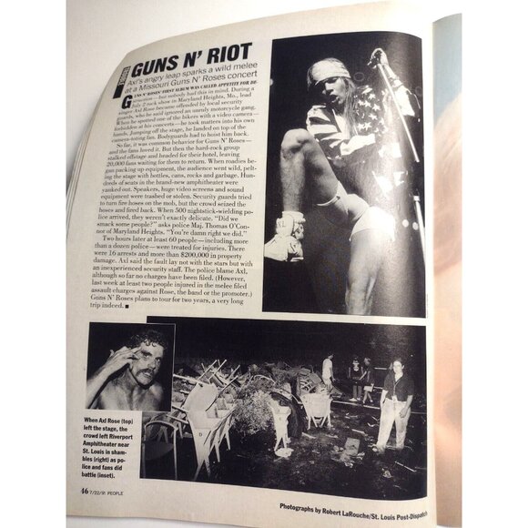 People Magazine July 1991 Princess Diana Prince Charles 10th Anniversary Kennedy - Picture 6 of 7